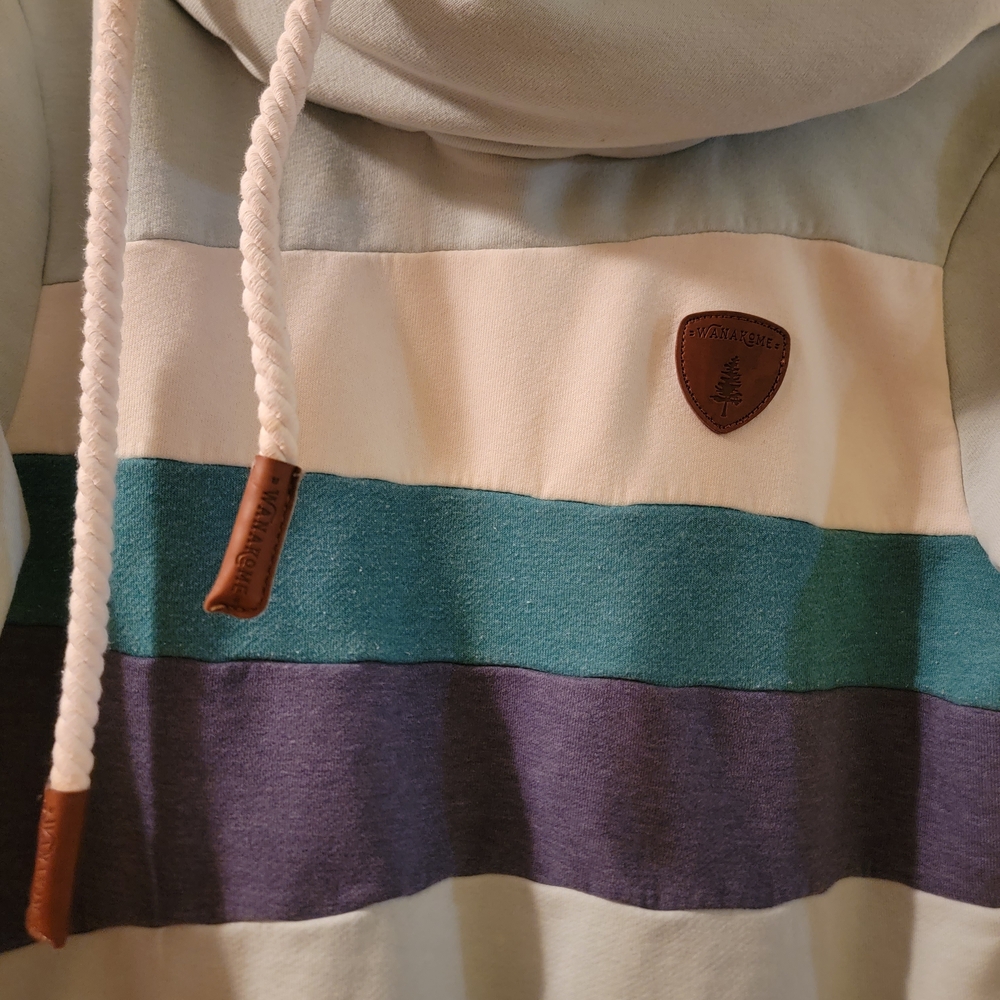 Wanakome Light Blue Hoodie - Picture 2 of 4